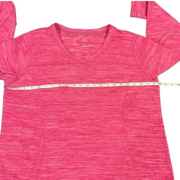 Womens Pink Lightweight Sweater Size XL St John's Bay - Picture 4 of 11